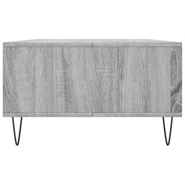 Couchtisch Grau Sonoma 104x60x35 cm Holzwerkstoff