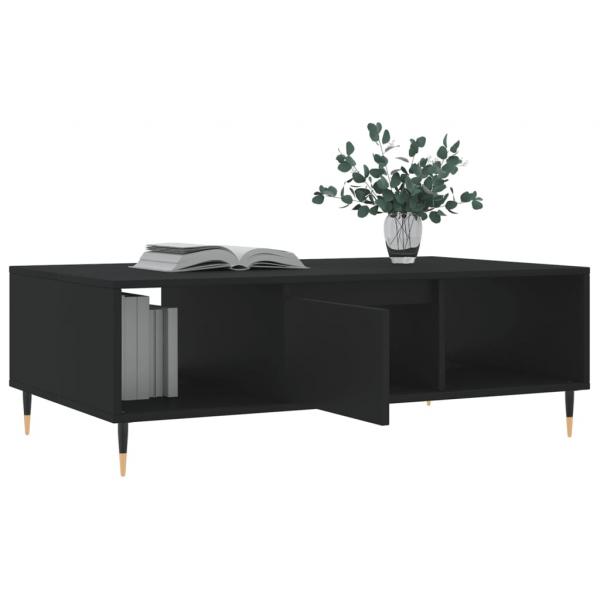 Couchtisch Schwarz 104x60x35 cm Holzwerkstoff