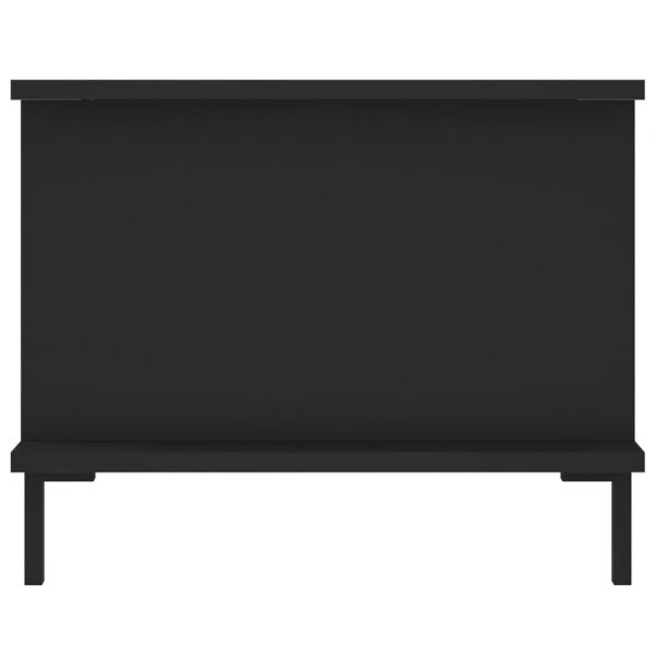 Couchtisch Schwarz 90x50x40 cm Holzwerkstoff