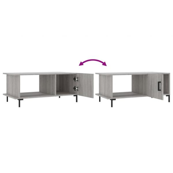 Couchtisch Grau Sonoma 90x50x40 cm Holzwerkstoff