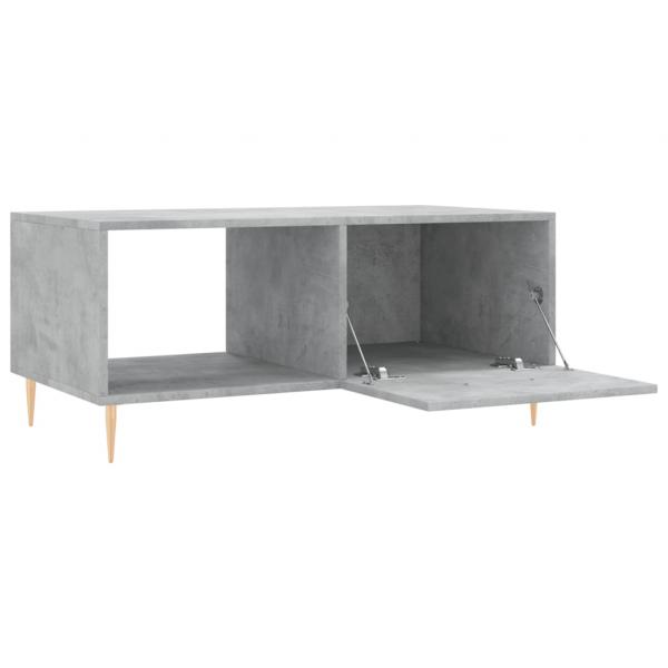 Couchtisch Betongrau 90x50x40 cm Holzwerkstoff