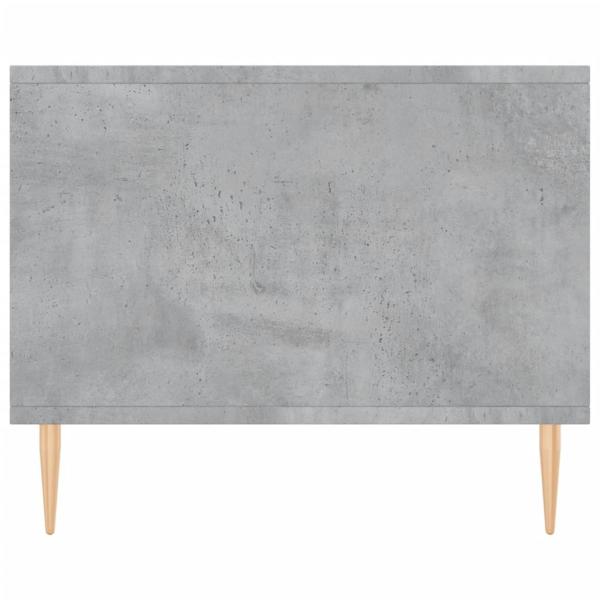 Couchtisch Betongrau 90x50x40 cm Holzwerkstoff