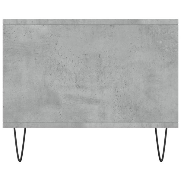 Couchtisch Betongrau 90x50x40 cm Holzwerkstoff