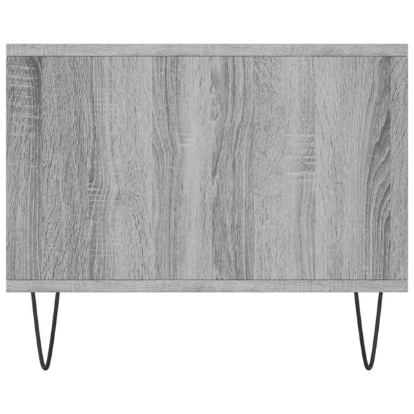 Couchtisch Grau Sonoma 90x50x40 cm Holzwerkstoff