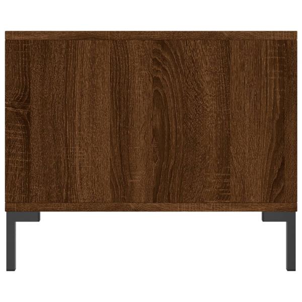 Couchtisch Braun Eichen-Optik 90x50x40 cm Holzwerkstoff