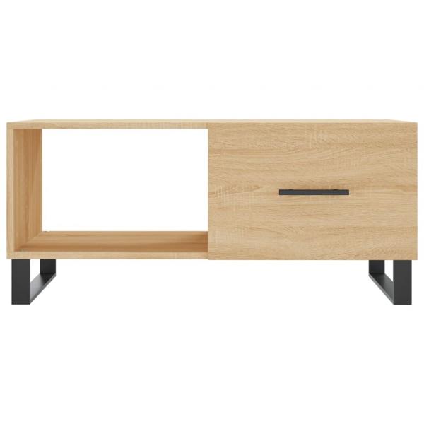 Couchtisch Sonoma-Eiche 90x50x40 cm Holzwerkstoff