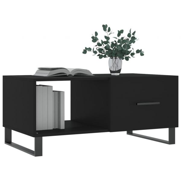 Couchtisch Schwarz 90x50x40 cm Holzwerkstoff