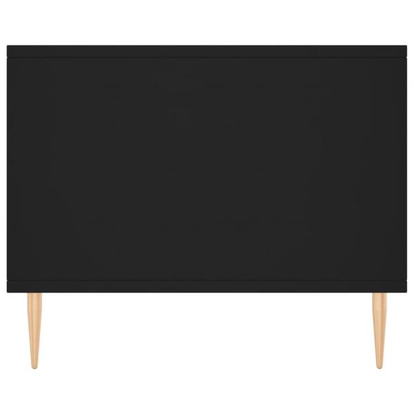 Couchtisch Schwarz 90x50x40 cm Holzwerkstoff