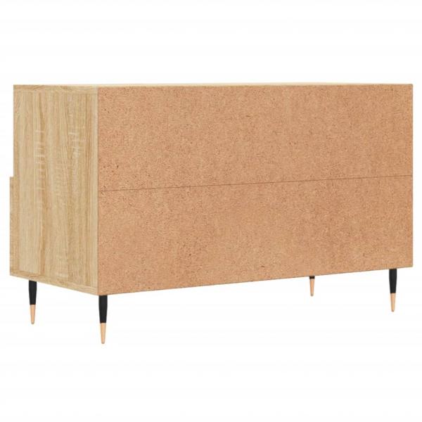 TV-Schrank Sonoma-Eiche 80x36x50 cm Holzwerkstoff