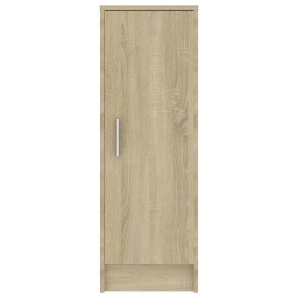 Schuhschrank Sonoma-Eiche 32x35x92 cm Holzwerkstoff