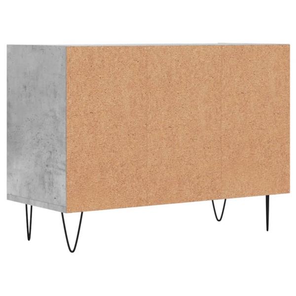 TV-Schrank Betongrau 69,5x30x50 cm Holzwerkstoff