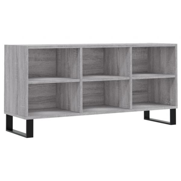 TV-Schrank Grau Sonoma 103,5x30x50 cm Holzwerkstoff