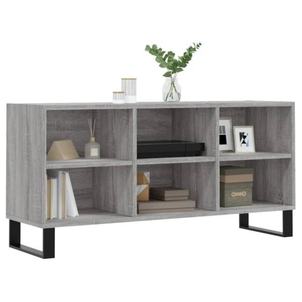 TV-Schrank Grau Sonoma 103,5x30x50 cm Holzwerkstoff