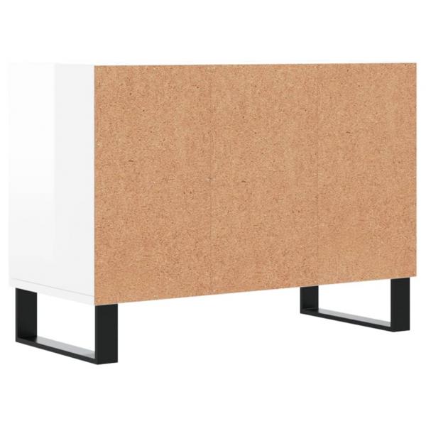 TV-Schrank Hochglanz-Weiß 69,5x30x50 cm Holzwerkstoff