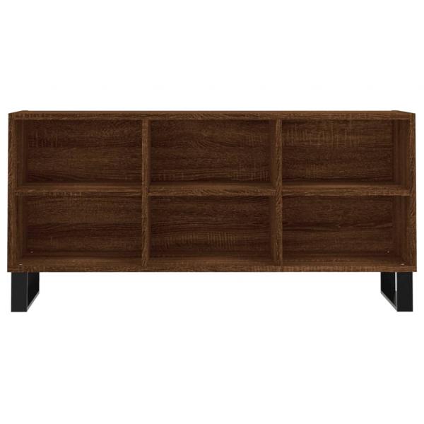 TV-Schrank Braun Eichen-Optik 103,5x30x50 cm Holzwerkstoff