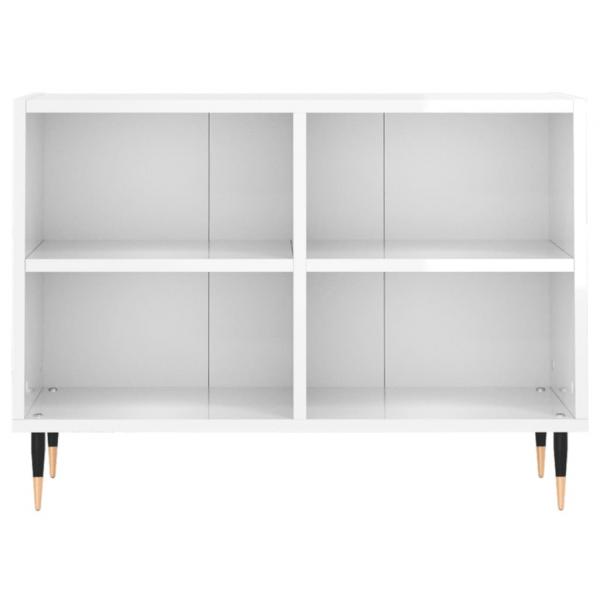 TV-Schrank Hochglanz-Weiß 69,5x30x50 cm Holzwerkstoff