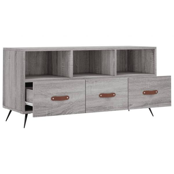 TV-Schrank Grau Sonoma 102x36x50 cm Holzwerkstoff