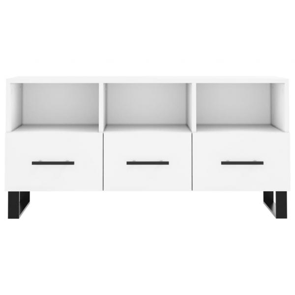 TV-Schrank Weiß 102x36x50 cm Holzwerkstoff