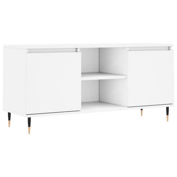 TV-Schrank Weiß 104x35x50 cm Holzwerkstoff