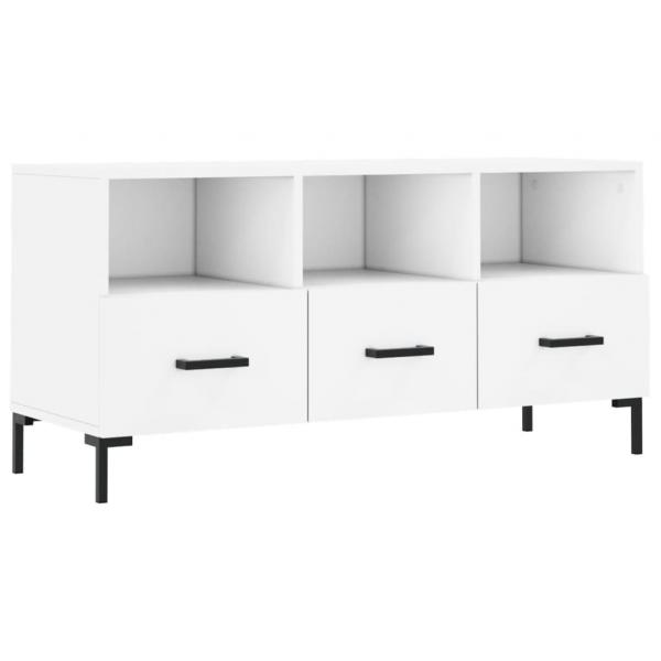 TV-Schrank Weiß 102x36x50 cm Holzwerkstoff