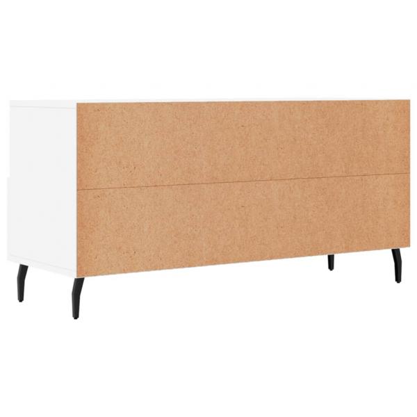 TV-Schrank Weiß 102x36x50 cm Holzwerkstoff