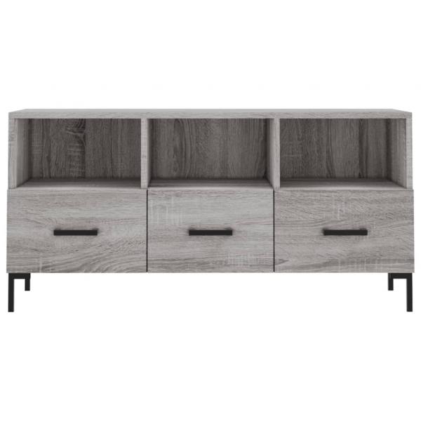 TV-Schrank Grau Sonoma 102x36x50 cm Holzwerkstoff