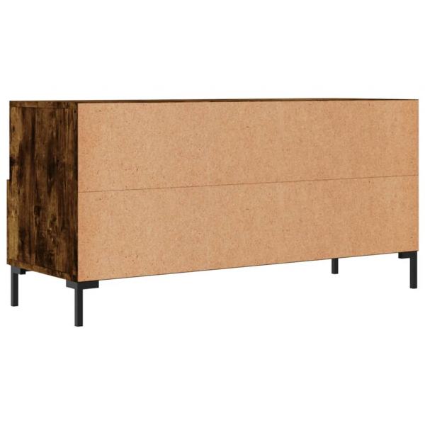 TV-Schrank Räuchereiche 102x36x50 cm Holzwerkstoff