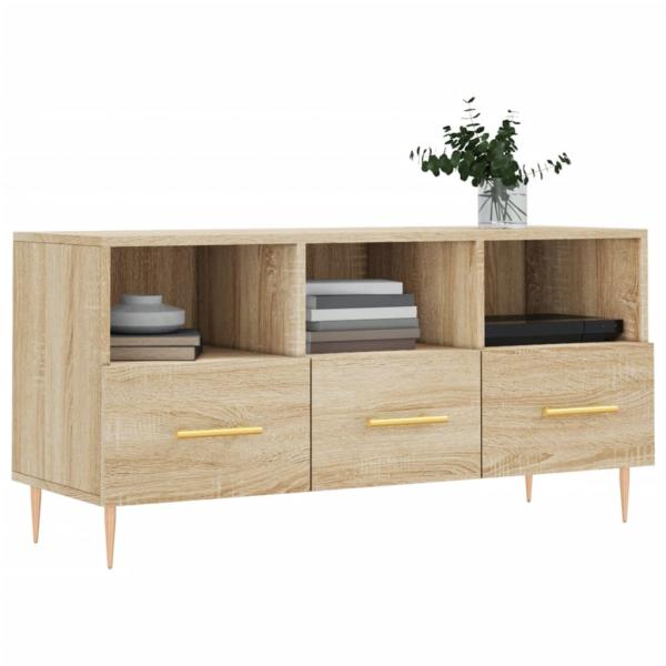 TV-Schrank Sonoma-Eiche 102x36x50 cm Holzwerkstoff