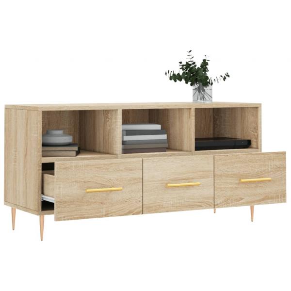 TV-Schrank Sonoma-Eiche 102x36x50 cm Holzwerkstoff