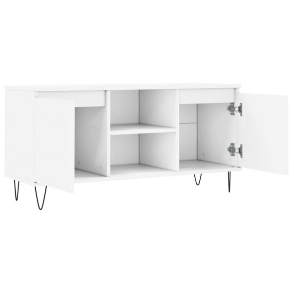 TV-Schrank Weiß 104x35x50 cm Holzwerkstoff