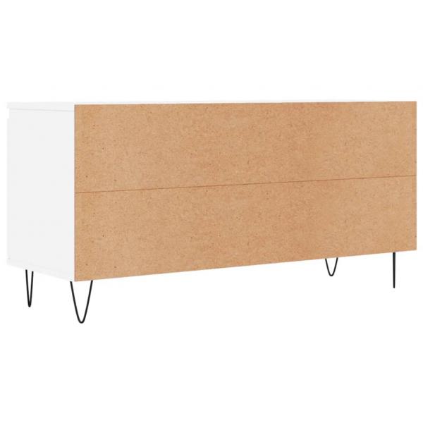 TV-Schrank Weiß 104x35x50 cm Holzwerkstoff