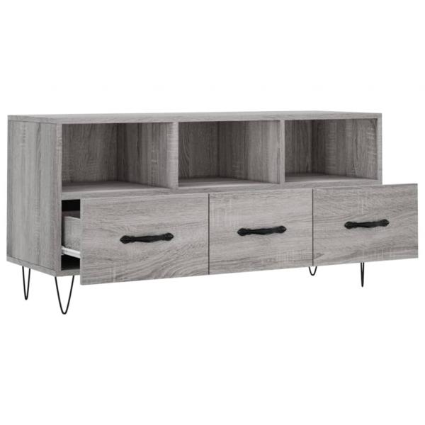 TV-Schrank Grau Sonoma 102x36x50 cm Holzwerkstoff