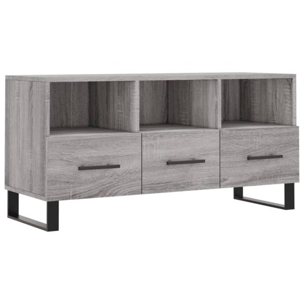 TV-Schrank Grau Sonoma 102x36x50 cm Holzwerkstoff