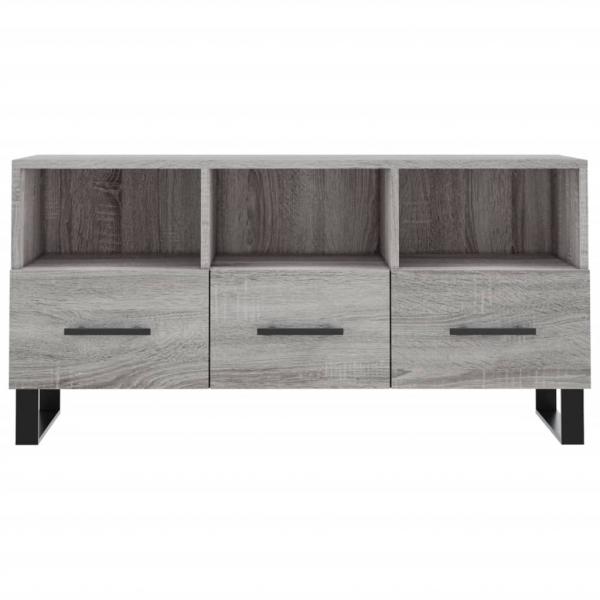 TV-Schrank Grau Sonoma 102x36x50 cm Holzwerkstoff