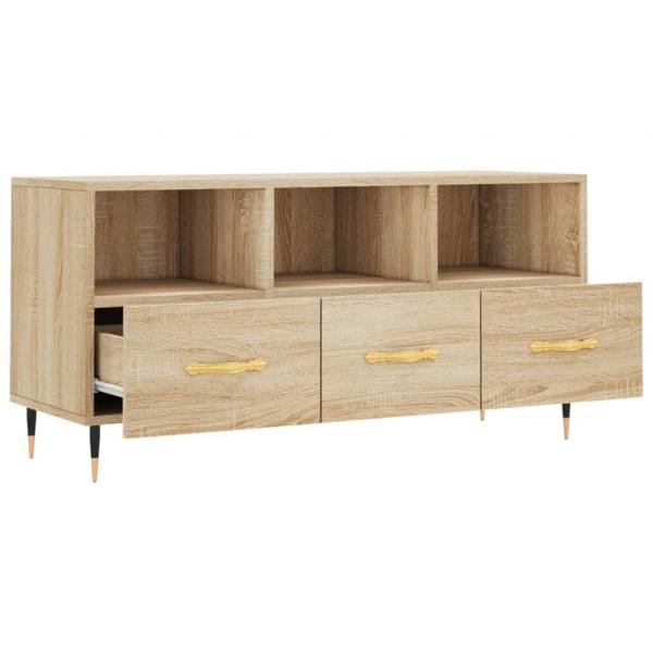 TV-Schrank Sonoma-Eiche 102x36x50 cm Holzwerkstoff