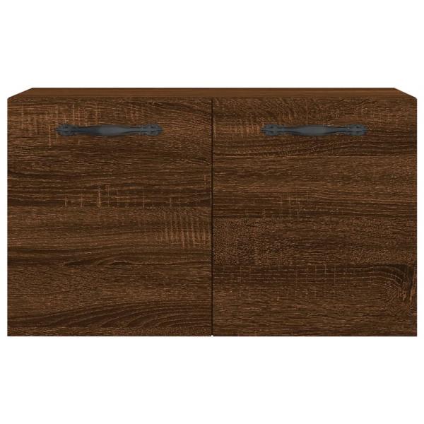 Wandschrank Braun Eichen-Optik 60x36,5x35cm Holzwerkstoff