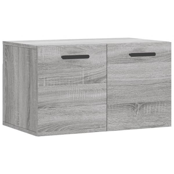 Wandschrank Grau Sonoma 60x36,5x35 cm Holzwerkstoff