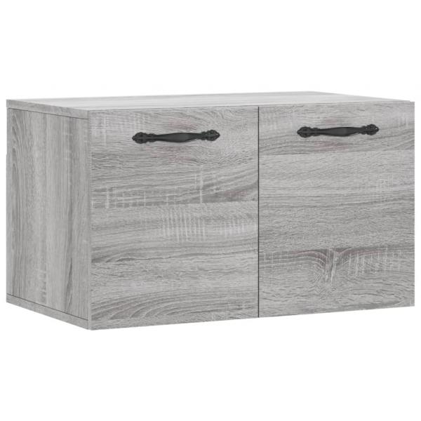 Wandschrank Grau Sonoma 60x36,5x35 cm Holzwerkstoff