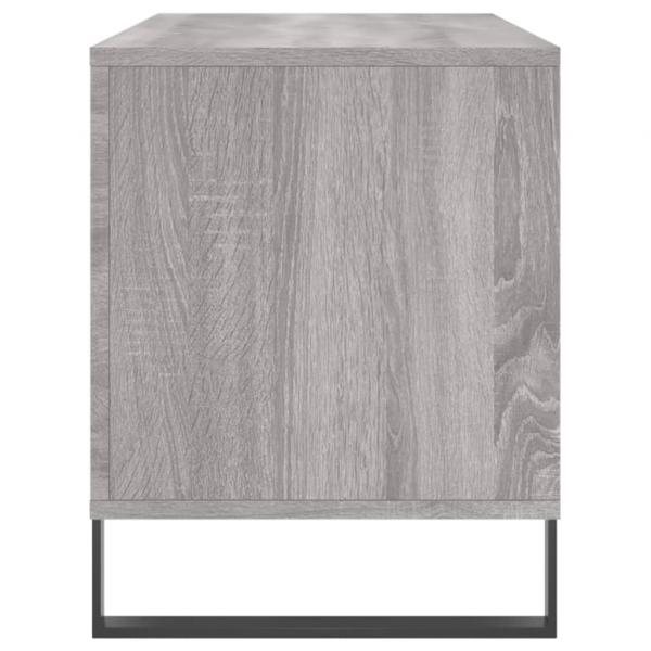 Plattenschrank Grau Sonoma 100x38x48 cm Holzwerkstoff