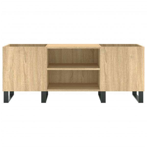 Plattenschrank Sonoma-Eiche 121x38x48 cm Holzwerkstoff