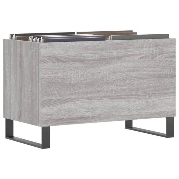 Plattenschrank Grau Sonoma 74,5x38x48 cm Holzwerkstoff