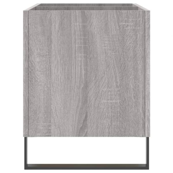 Plattenschrank Grau Sonoma 74,5x38x48 cm Holzwerkstoff