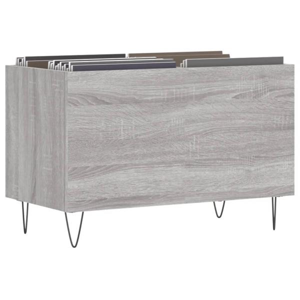 Plattenschrank Grau Sonoma 74,5x38x48 cm Holzwerkstoff