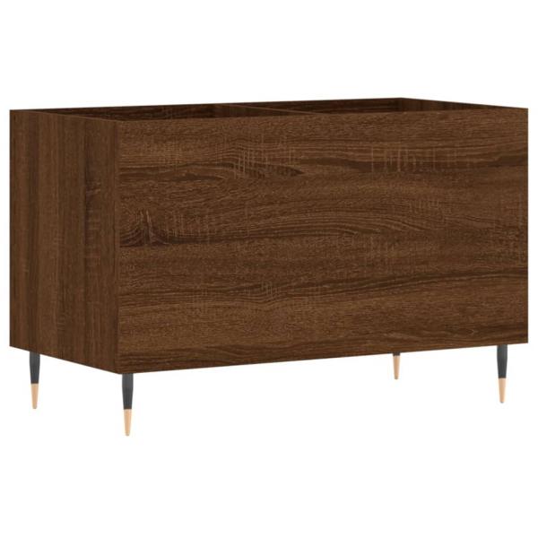 Plattenschrank Braun Eichen-Optik 74,5x38x48 cm Holzwerkstoff