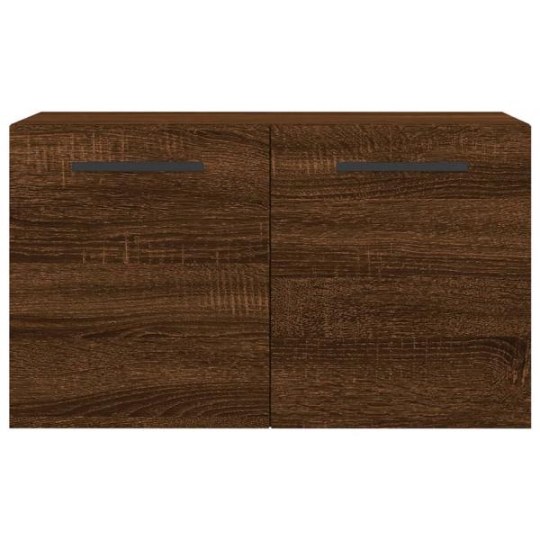 Wandschrank Braun Eichen-Optik 60x36,5x35cm Holzwerkstoff