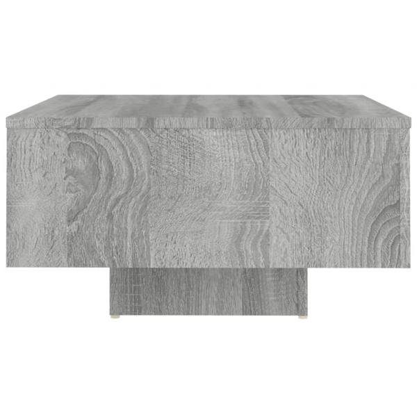 Couchtisch Grau Sonoma 60x60x31,5 cm Holzwerkstoff