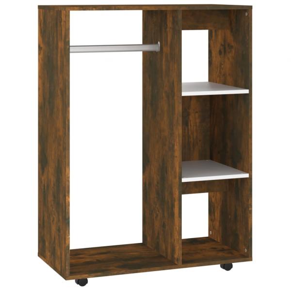 Kleiderschrank Räuchereiche 80x40x110 cm Holzwerkstoff