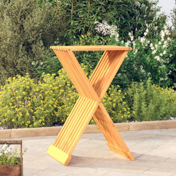 ARDEBO.de - Klapphocker 40x32,5x70 cm Massivholz Teak