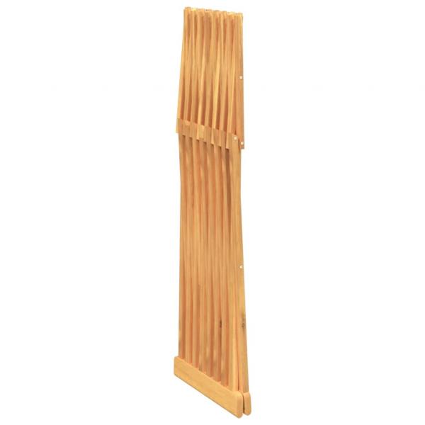 Klapphocker 40x32,5x70 cm Massivholz Teak