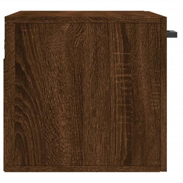 Wandschrank Braun Eichen-Optik 60x36,5x35cm Holzwerkstoff